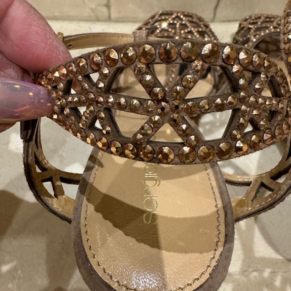 Sergio Rossi Tresor Sandals with crystals - Picture 6 of 13